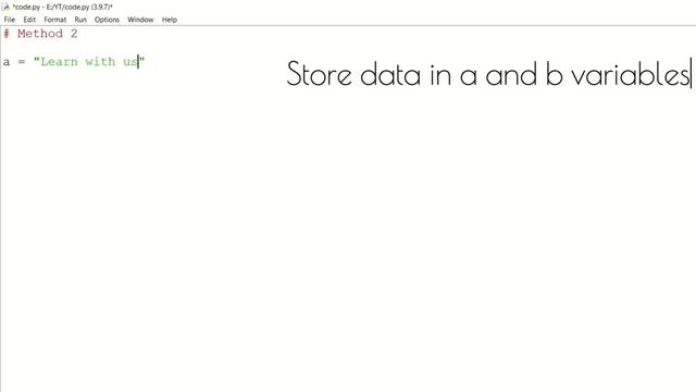 Display data in python by 2 methods class 11th | Basic Python | смотреть онлайн
