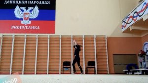 Риски с обручем!!! Художественная гимнастика?