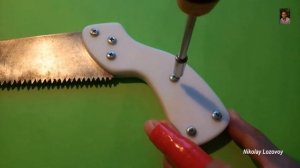Как сделать ручку для пилы своими руками Hand Made.