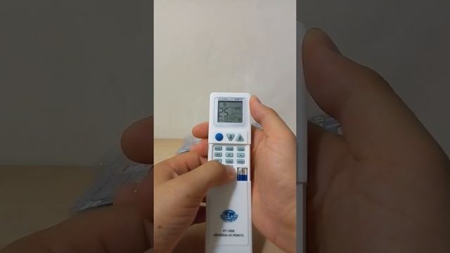 Setting universal AC remote control / Telecomanda universala aer conditionat KT 1000 смотреть онлайн
