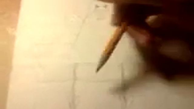 Рисую человека-петуха сидящего около дома! смотреть онлайн