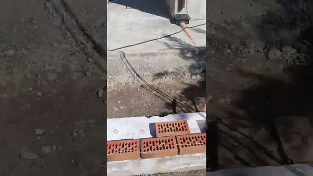 Забор из кирпича, технология