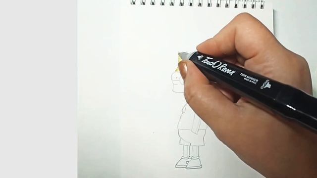 КАК НАРИСОВАТЬ БАРТА СИМПСОНА/How to draw Bart Simpson смотреть онлайн