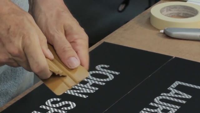 Squeegee Technique for Vinyl Application смотреть онлайн