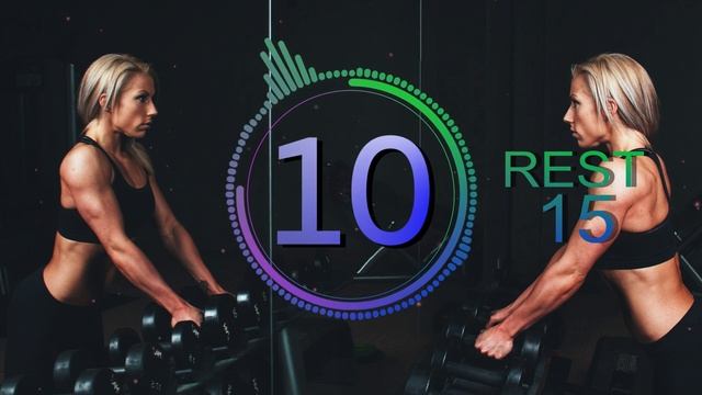 TABATA Workout With Music 45 Workout / 10 Rest