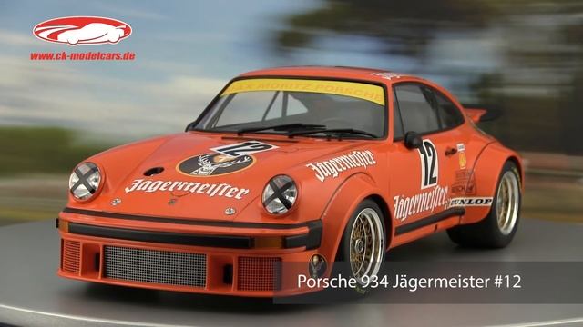 ck-modelcars-video: Porsche 934 Jägermeister #12 Winner DRM Eifelrennen 1976 1:12 Minichamps смотреть онлайн