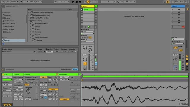 Что такое аудио клип в Ableton Live