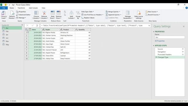 Power Query Full Course in Hindi | Ch- 18 Append Many Sheets in New File | Power Query Tutorial смотреть онлайн