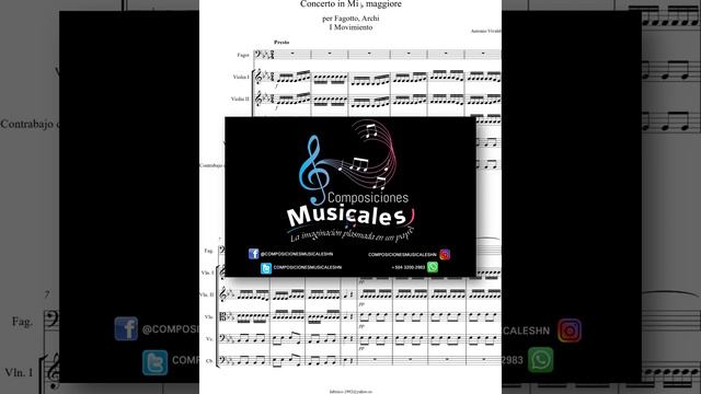 Concierto para Fagot en Eb Major RV.483 de Antonio Vivaldi I Mov смотреть онлайн