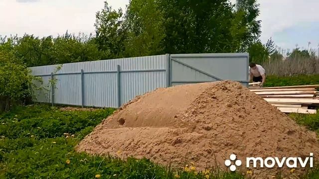 Разметка высоты опалубки по водному уровню. смотреть онлайн