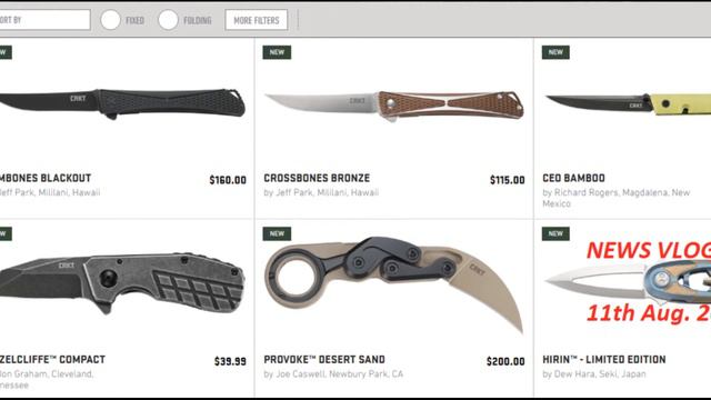 Новости. Выпуск 3. Buck Open Season, ножи Виктора Куликова, CRKT 2021, Boker Plus Collection 2020. смотреть онлайн