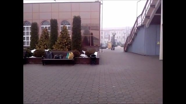 Могилев. Железнодорожный вокзал и площадь_Mogilev, Belarus