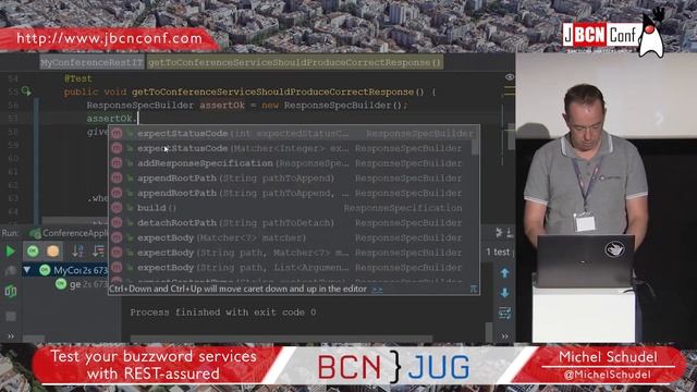 Test your microservices with REST-assured - by Michel Schudel at JBCNConf'17 смотреть онлайн