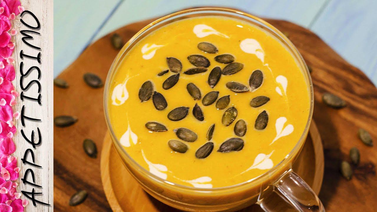 Мой любимый КРЕМ-СУП ИЗ ТЫКВЫ ☆ Что приготовить из тыквы? ☆ Самый вкусный тыквенный суп-пюре смотреть онлайн