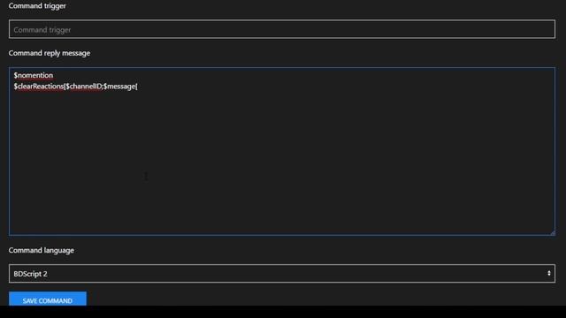 $checkUserPerms $clear $clearReactions $closeTicket $color в Bot Designer For Discord На Русском смотреть онлайн