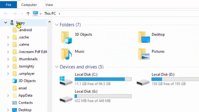 How to Restore User Folder on Windows 10 Desktop смотреть онлайн