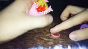 Браслеты из резинок чешуя дракона на рогатке