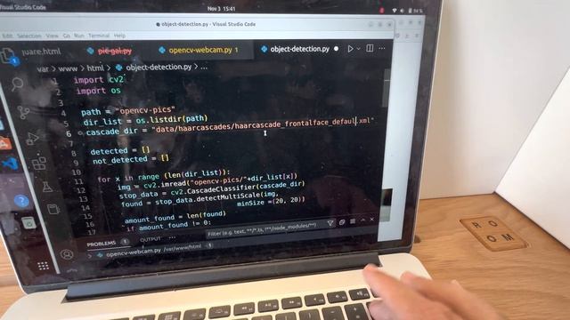 OpenCV Detect Object and Create Web Page смотреть онлайн