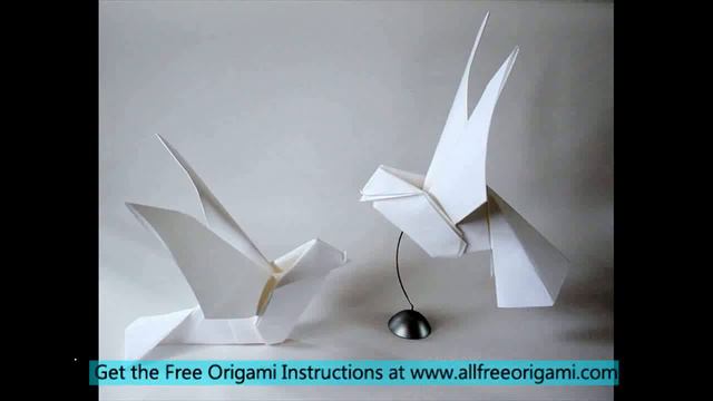 how to make a origami dove смотреть онлайн
