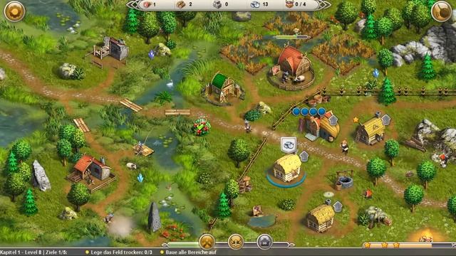 Viking Saga: The Cursed Ring - Kapitel 1, Level 8 - Expert, 3 Sterne смотреть онлайн