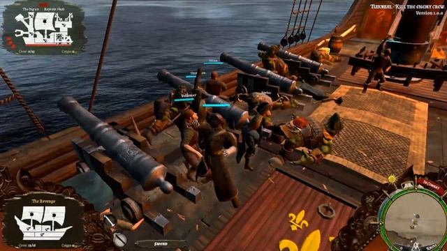 Man O War Corsair Warhammer Naval Battles Gameplay (PC) смотреть онлайн