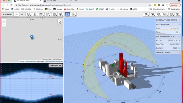 Andrew Marsh Sun Path Simulator Tutorial смотреть онлайн