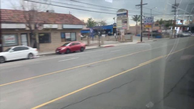 Metro Local Line 690 Eastbound - Sylmar Station to Sunland (Full Ride) смотреть онлайн