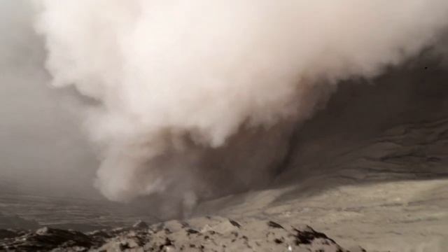 One of the Most Active Volcanoes in the World - Mount Bromo in Java, Indonesia смотреть онлайн