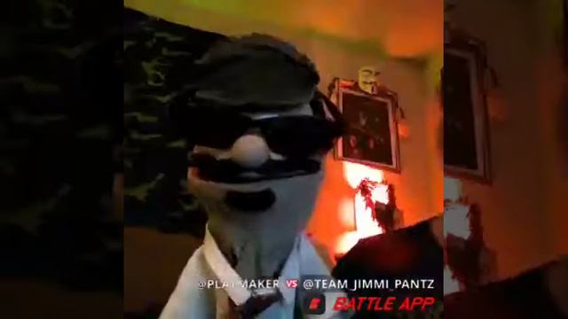 BATTLEAPP : PLAYMAKER VS TEAM JIMMI PANTZ (PUPPET BATTLE) смотреть онлайн