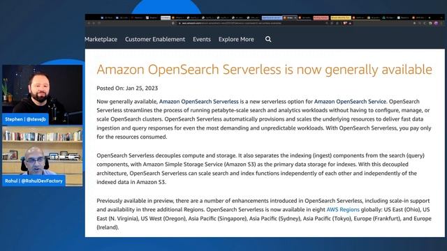 OpenSearch Serverless now Generally Available! смотреть онлайн