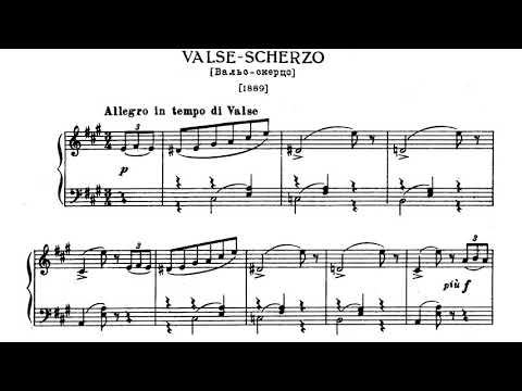 Петр Чайковский / Pyotr Tchaikovsky: Вальс-скерцо ля мажор (Valse-Scherzo in A major, TH 146) смотреть онлайн