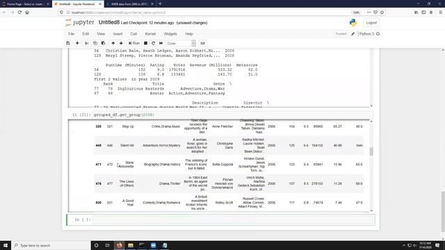 Pandas DataFrame Groupby functionality смотреть онлайн