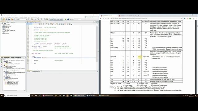 PIC16f84A instructions, include file and assembler directives for beginners смотреть онлайн