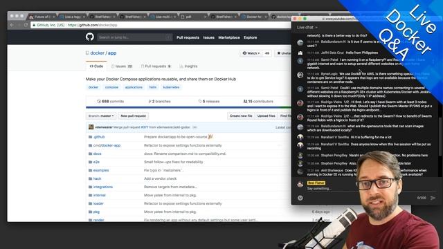 Live AMA: Docker + Compose + Swarm for Awesome DevOps Container Workflow (Ep 5) смотреть онлайн