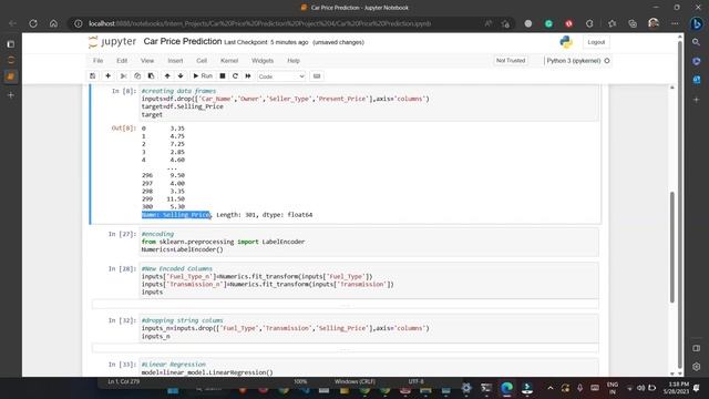 Car Price Prediction Using Machine Learning with Python | Machine Learning Projects смотреть онлайн