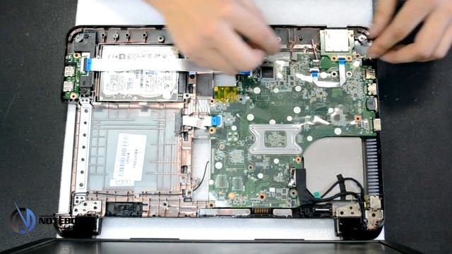 HP 250 G2 - Disassembly and cleaning смотреть онлайн