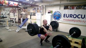 100 кг подъем на грудь - Никита Плащевский. Спортстудия силового тренинга