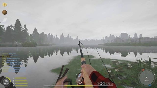 Линь - Новая точка! • Фарм серебра • Фидерная ловля • Старый Острог • Русская Рыбалка 4 #24 смотреть онлайн