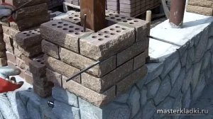 Кирпичная кладка столба. Полная технология и нюансы