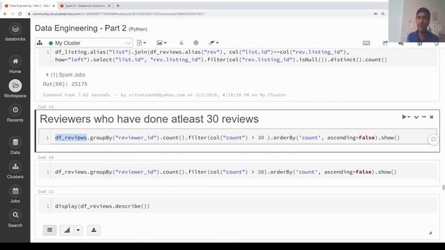 Mastering Data Engineering using Apache Spark - Part 2 смотреть онлайн