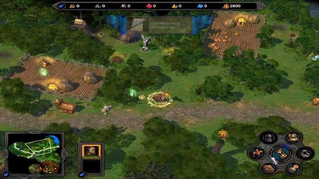 Прохождение#12 Heroes of Might and MagicV-Tribes of the East Кампания в Честь отцов наших-Сбор голо смотреть онлайн