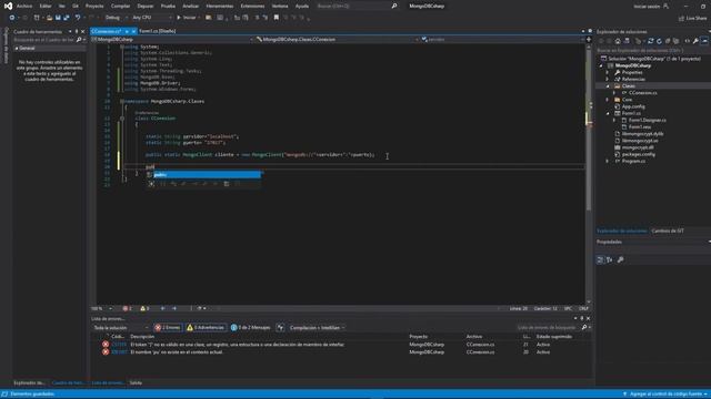 ¿Cómo conectar C# con MongoDB? смотреть онлайн