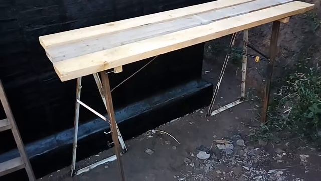 Стройка. Этап 18.1. Гидроизоляция стен цокольного этажа смотреть онлайн