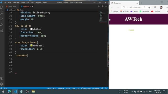 How to create a Responsive Navigation menu bar смотреть онлайн