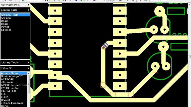 Using Diptrace - PCB Layout - Designing The Board