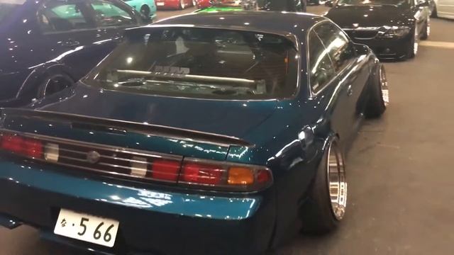 Wekfest Japan 2017 . CAMBERGANG NISSAN SILVIA S14 Zenki смотреть онлайн
