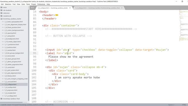 #52 Bootstrap Accordion | Web Development Bootstrap | Devit Web смотреть онлайн