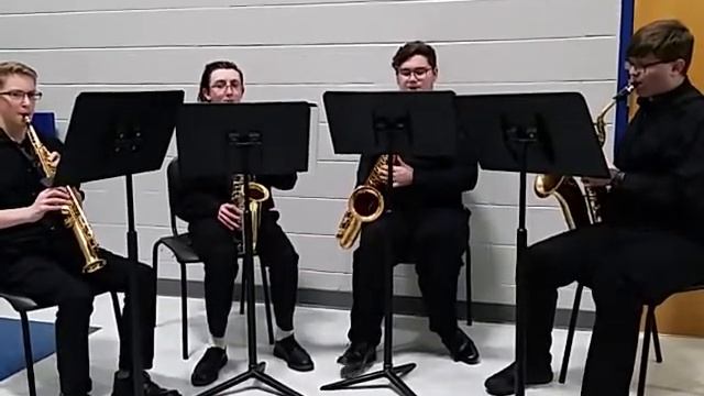 Night Cat - Wilson Central HS Saxophone Ensemble смотреть онлайн
