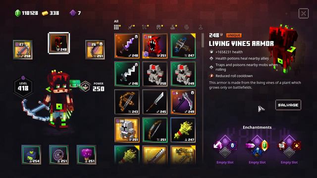 Anchor + 3x CHAINS Enchantment Stack CHANGES EVERYTHING! | Minecraft Dungeons смотреть онлайн