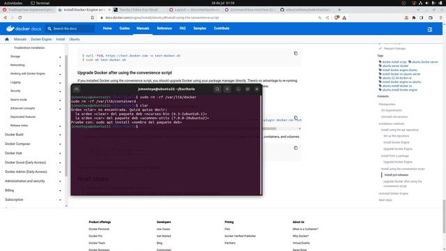 Como instalar Docker y Compose para Odoo método oficial script ultra ŕapido 2023 Ubuntu смотреть онлайн